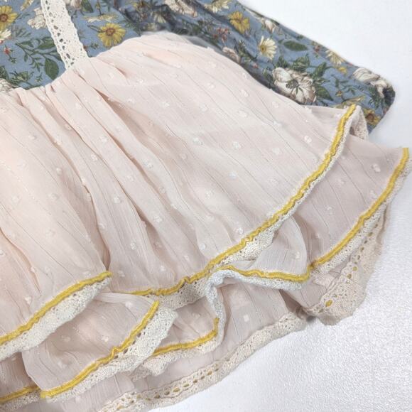 Love & Grow Clothing Co Tunic Baby Girls Size 12m Floral Flowy Boutique - Picture 3 of 6